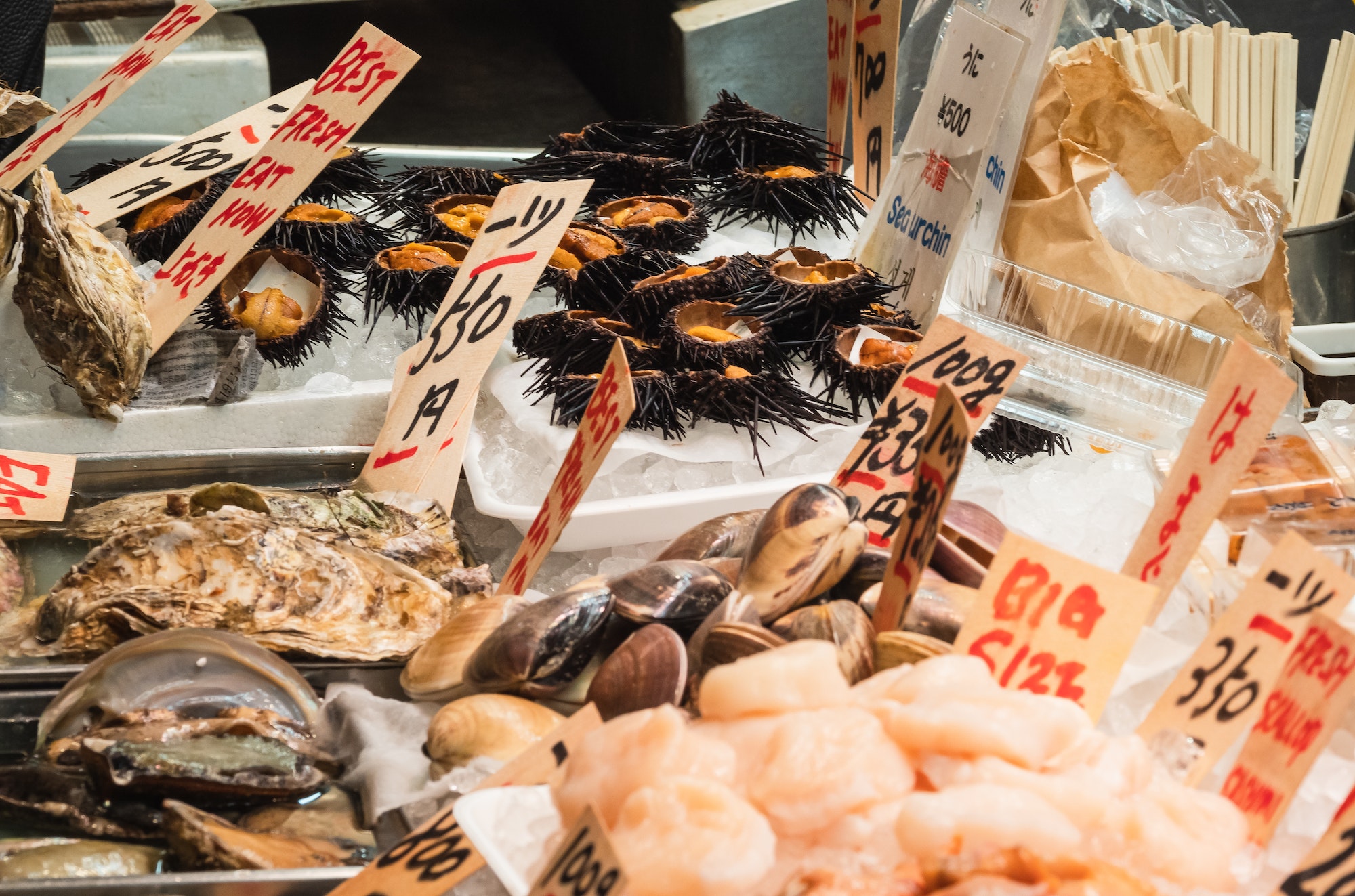 Explorations des marchés matinaux aux poissons